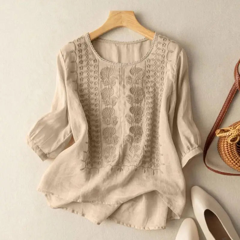 Alora Classic Floral Blouse