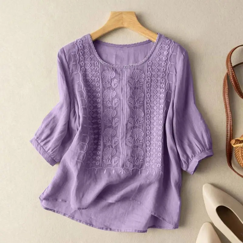 Alora Classic Floral Blouse