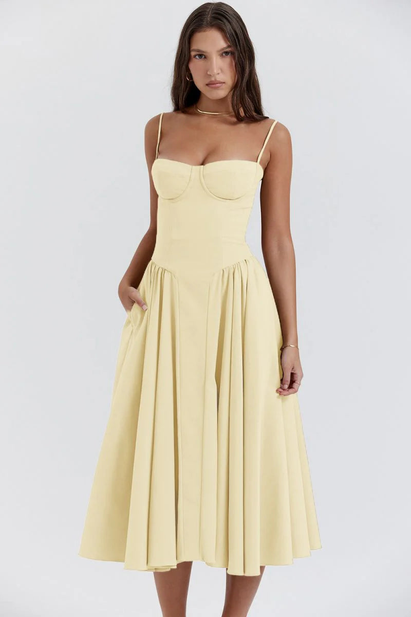 Felicity | Waist Shaper Sundress
